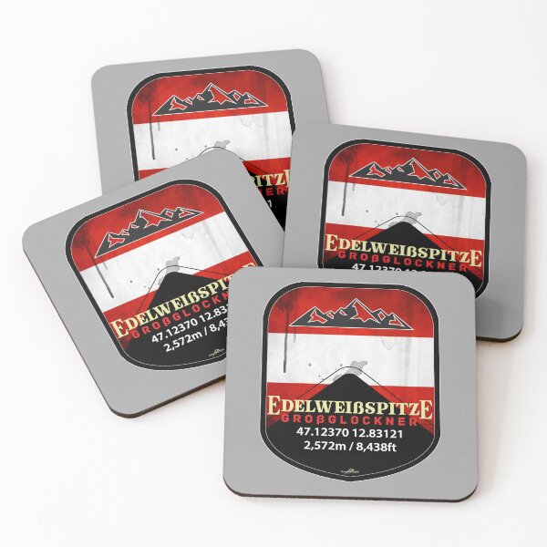 Item preview, Edelweissspitze Grossglockner Austria Motorcycle Sticker T-Shirt 01 designed and sold by OuterShellUK.