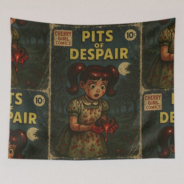 Item preview, Crazy Cherry Girl: Pits of Despair designed and sold by bapupa.