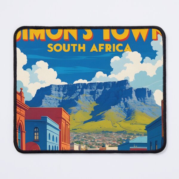 Item preview, Simon's Town South Africa Vintage Travel Tourism designed and sold by TravelersGems.