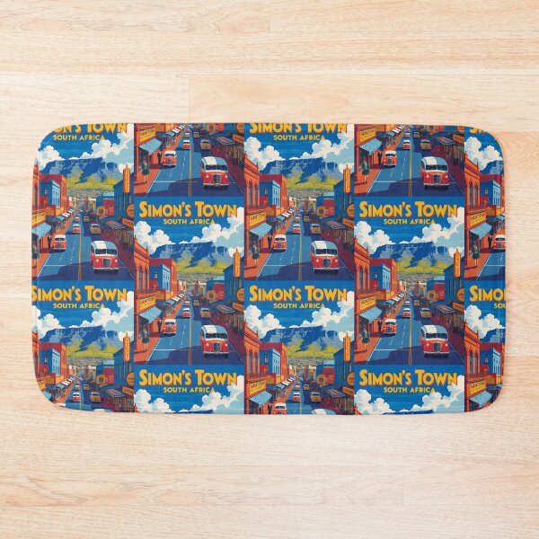 Item preview, Simon's Town South Africa Vintage Travel Tourism designed and sold by TravelersGems.