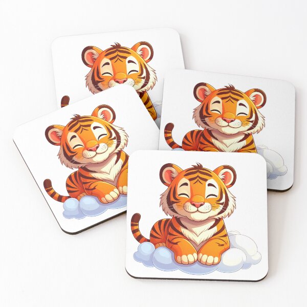 Item preview, Cute Tiger Sitting on Cloud designed and sold by takeng07.