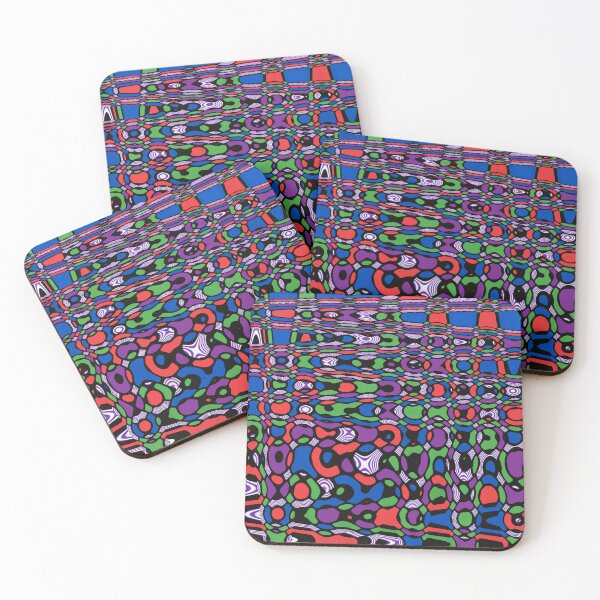 Item preview, Bright pattern of geometric shapes designed and sold by Sigtrix.