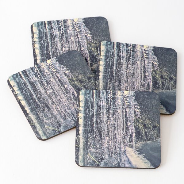 Item preview, “Frozen Blades – Ice Formations by the Road” designed and sold by Mvolo.