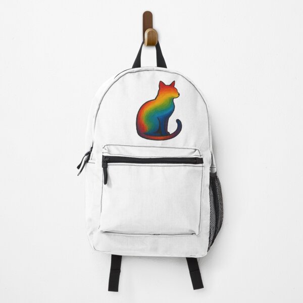 Item preview, Rainbow Queer Cat designed and sold by StateofQueer.