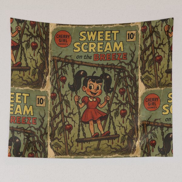 Item preview, Crazy Cherry Girl: Sweet Scream on the Breeze designed and sold by bapupa.
