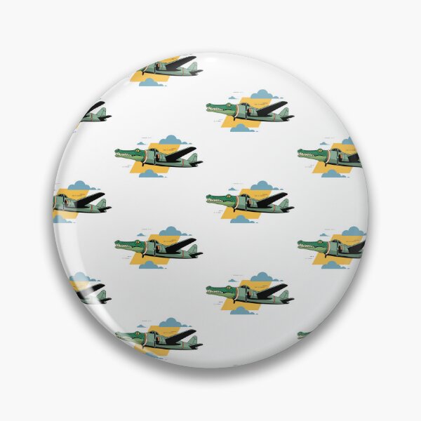Item preview, Bombardiro Crocodilo Meme Illustration designed and sold by Silly Shapes Co..