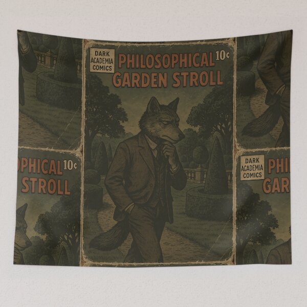 Item preview, Dark Academia Aesthetic: Philosophical Garden Stroll designed and sold by bapupa.