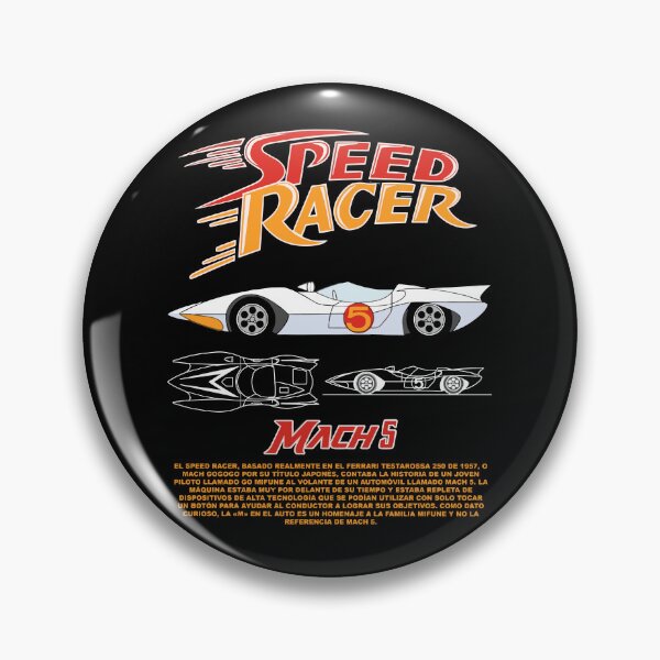 Item preview, Vintage Classic Car Speed Racer Mach 5 designed and sold by PrintCarClub.
