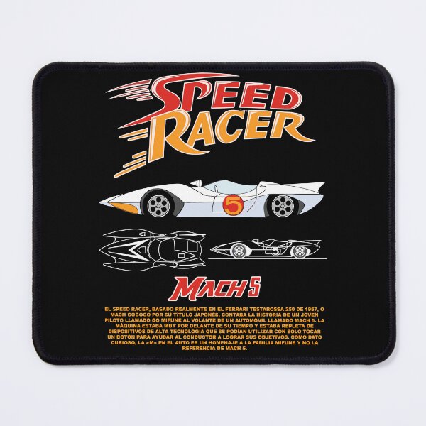 Item preview, Vintage Classic Car Speed Racer Mach 5 designed and sold by PrintCarClub.