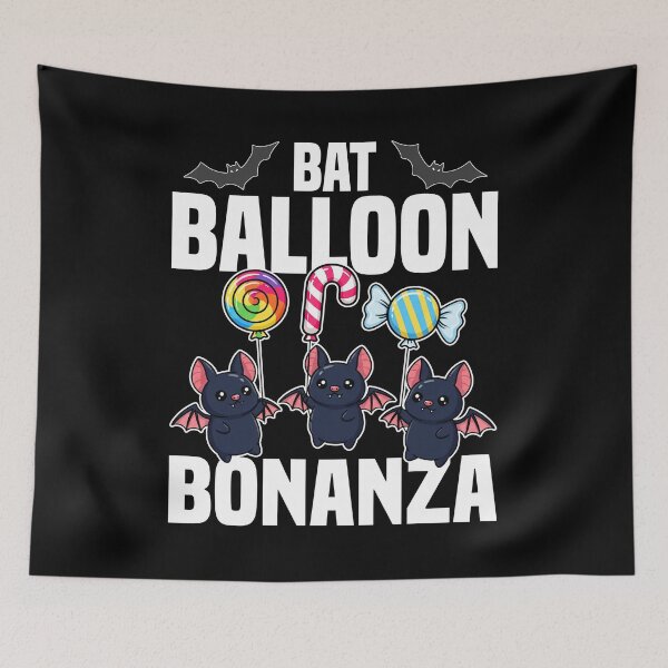 Item preview, BAT BALLOON BONANZA - HALLOWEEN designed and sold by KEF Custom.