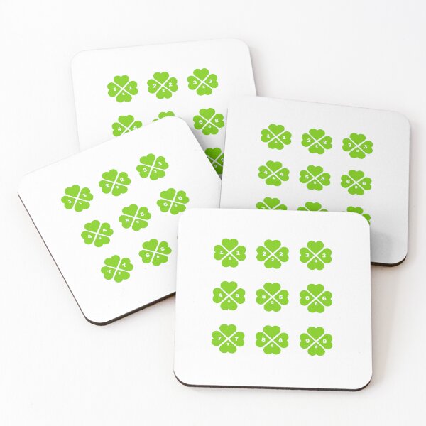 Item preview, A four-leaf clover - Number face designed and sold by AlistWayDesign.