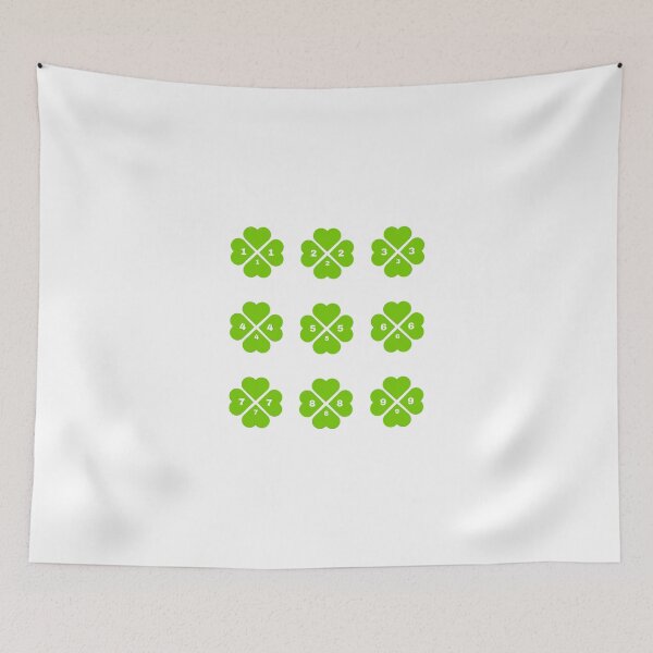 Item preview, A four-leaf clover - Number face designed and sold by AlistWayDesign.