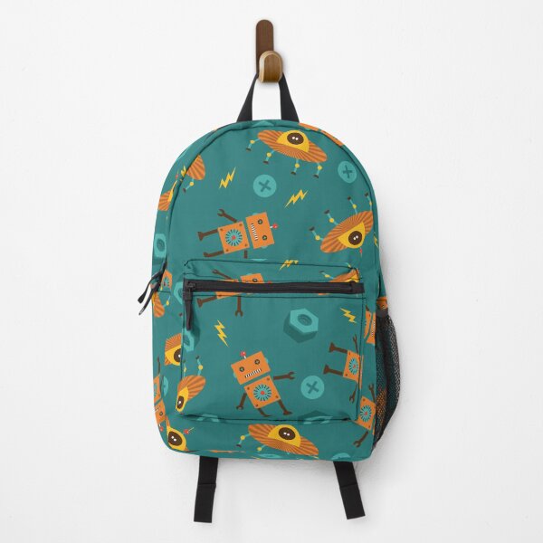 Item preview, Cute Robots and UFO designed and sold by Farissa Designs.