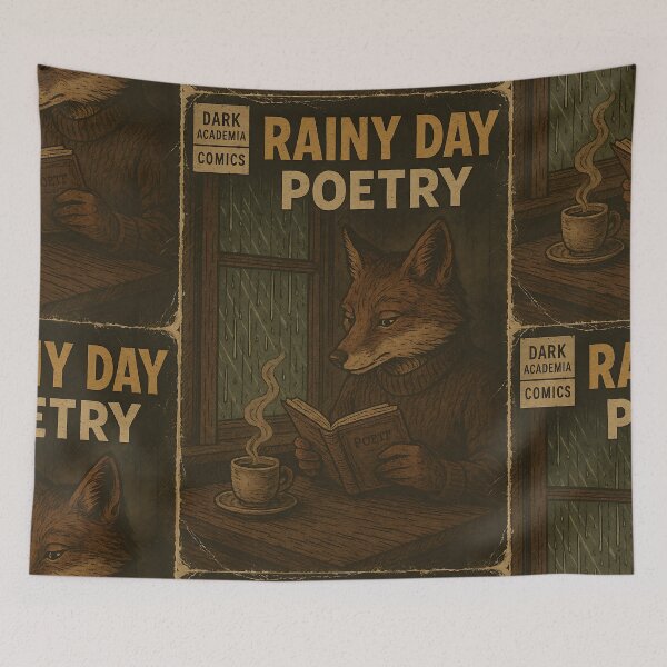 Item preview, Dark Academia Aesthetic: Rainy Day Poetry designed and sold by bapupa.