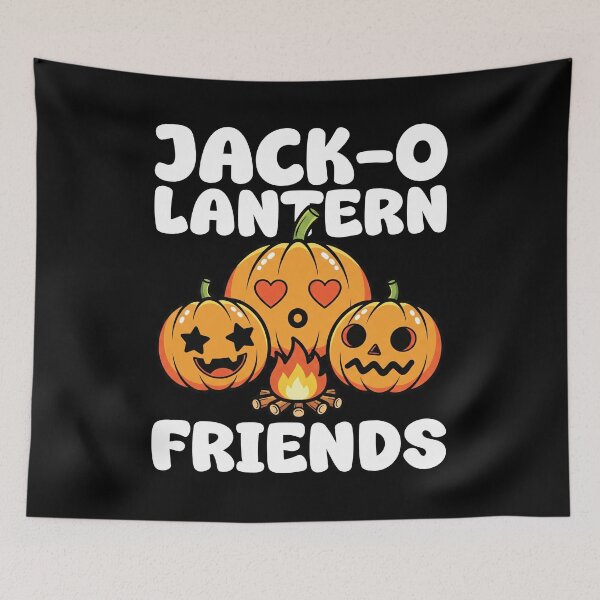 Item preview, JACK-O-LANTERN FRIENDS - PUMPKIN HALLOWEEN designed and sold by KEF Custom.