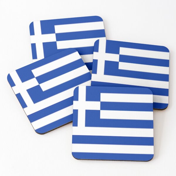 Item preview,  Greek Flag Design designed and sold by Midnight Veil Designs.