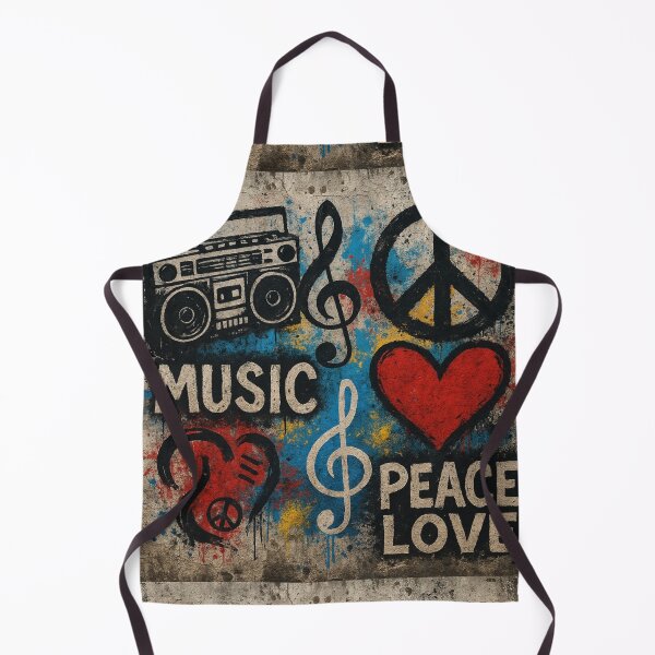 Item preview, Music, Peace & Love designed and sold by Zenvo.