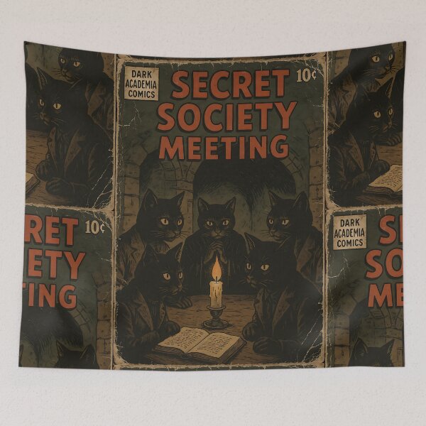 Item preview, Dark Academia Aesthetic: Secret Society Meeting designed and sold by bapupa.