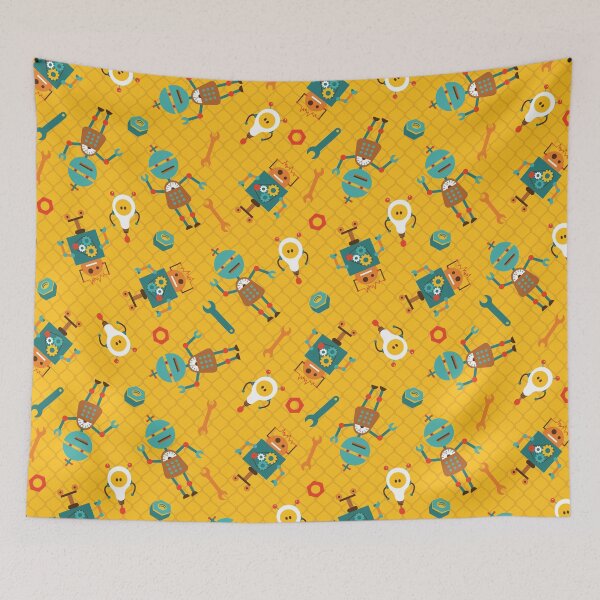 Item preview, Cute Robotics Land designed and sold by Farissa Designs.