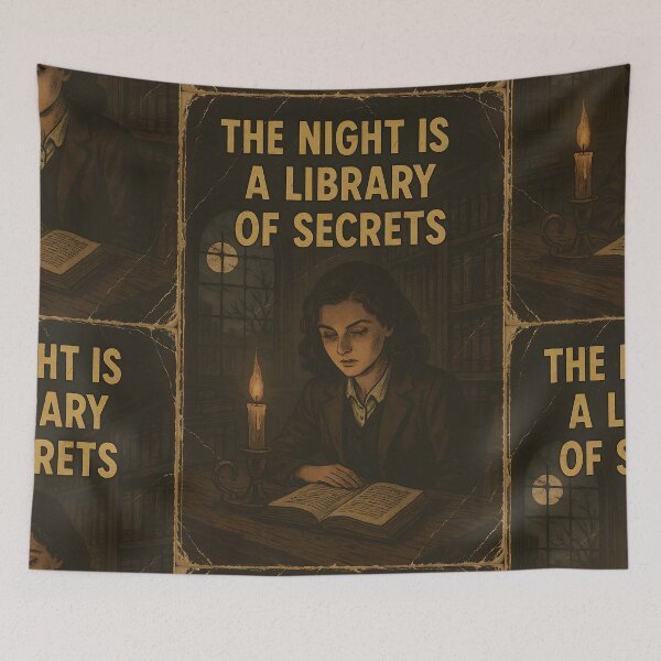 Item preview, Dark Academia Aesthetic: Library of Secrets designed and sold by bapupa.