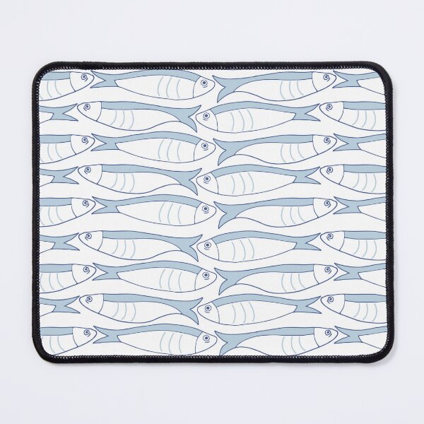 Item preview, Sardines Fish Pattern designed and sold by HotHibiscus.
