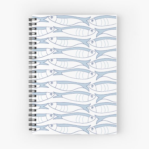 Item preview, Sardines Fish Pattern designed and sold by HotHibiscus.