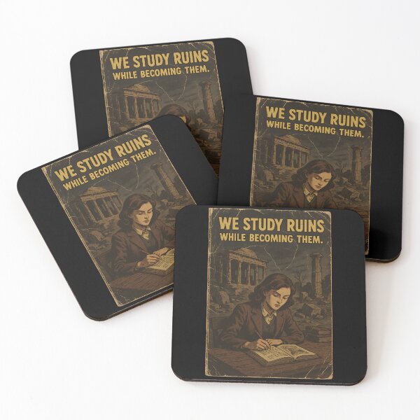 Item preview, Dark Academia Aesthetic: We Study Ruins While Becoming Them designed and sold by bapupa.