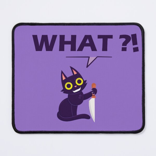 Item preview, creepy cat designed and sold by vikngDesign.