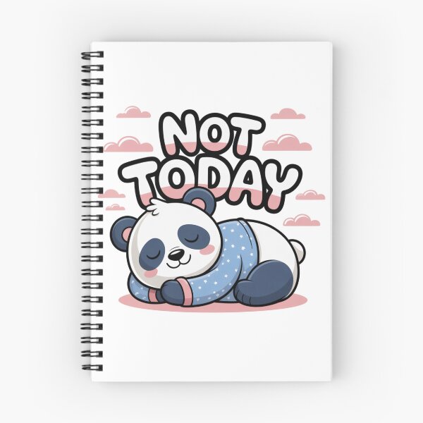 Item preview, Not Today – Sleepy Panda designed and sold by VargRunes.