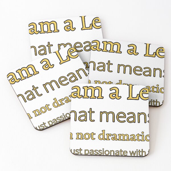 Item preview, I Am A Leo That Means I Am Not Dramatic— I’M Just Passionate With Flair designed and sold by TheIconSmith.