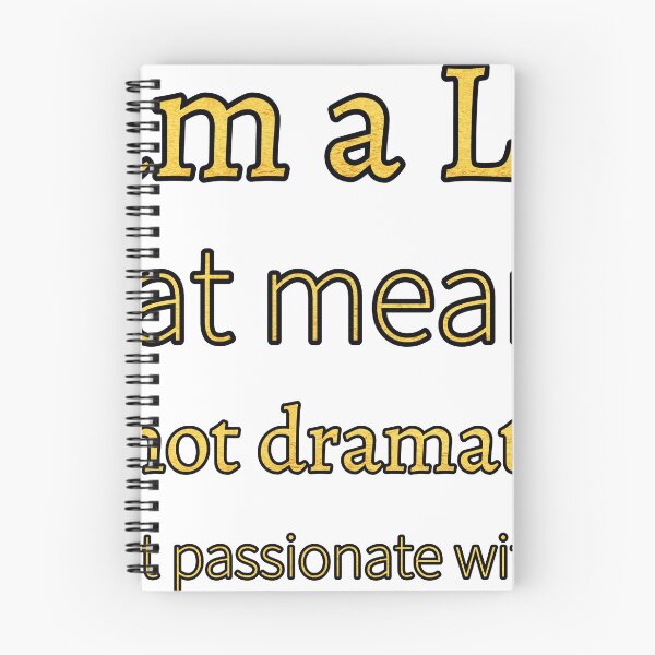 Item preview, I Am A Leo That Means I Am Not Dramatic— I’M Just Passionate With Flair designed and sold by TheIconSmith.