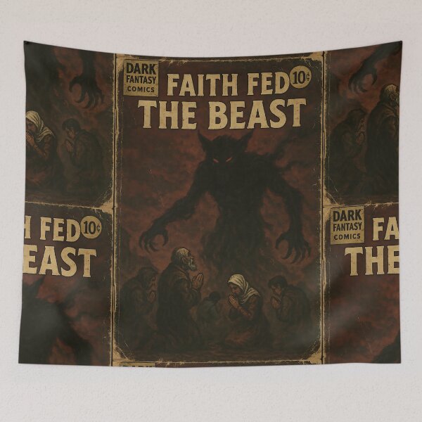 Item preview, Dark Fantasy Aesthetic: Faith Fed the Beast designed and sold by bapupa.