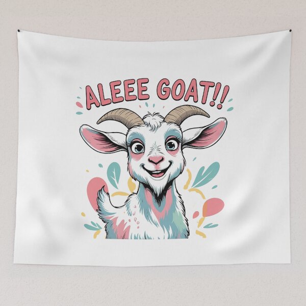 Item preview, Aleee Goat designed and sold by 1PrintSpark.