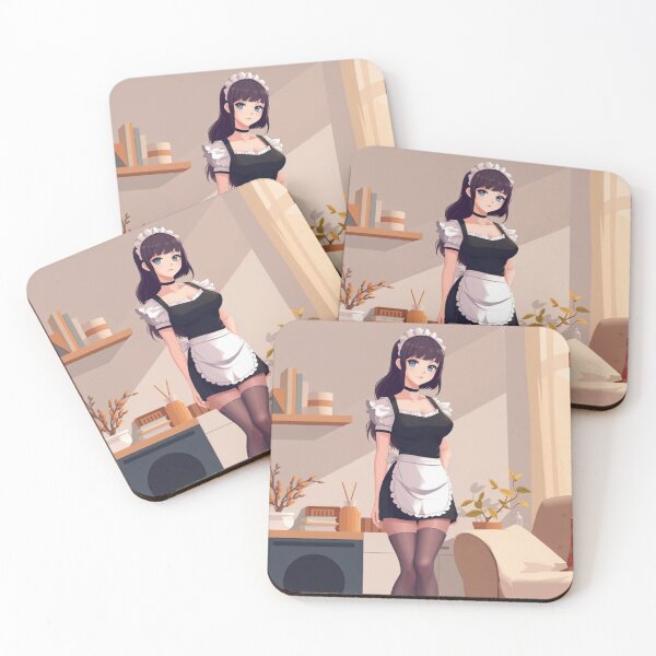 Item preview, Classic French Maid Manga Style designed and sold by e-not-shop.