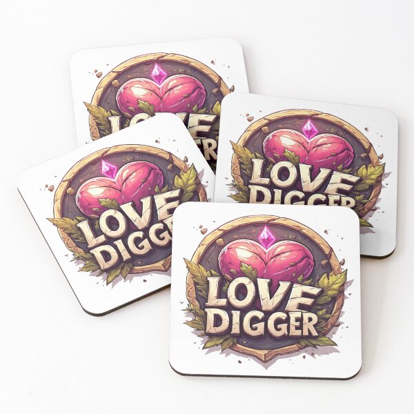 Item preview, LOVE DIGGER designed and sold by Mood Wavers.
