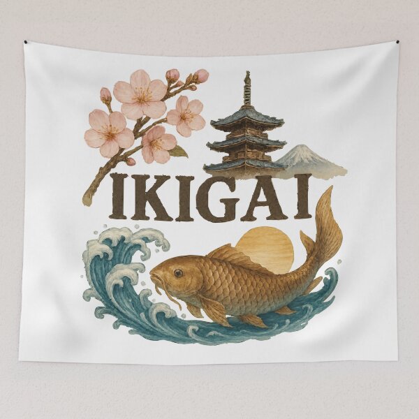 Item preview, Ikigai designed and sold by Katapultink.
