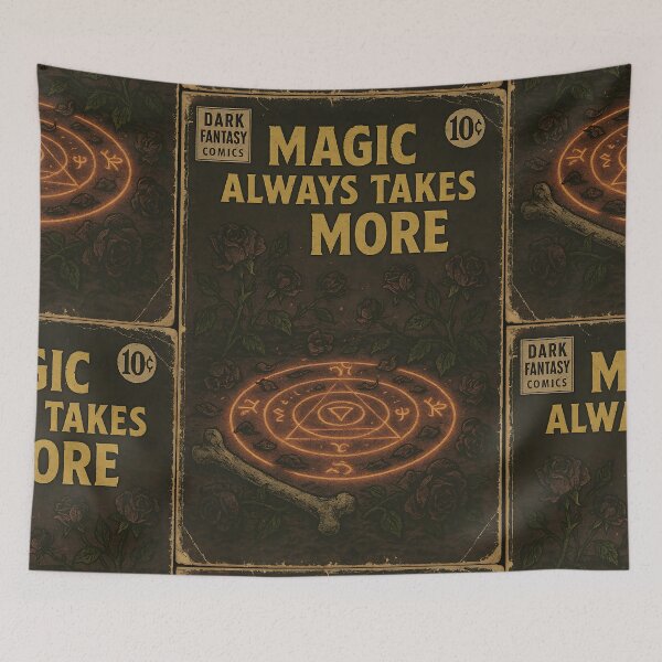 Item preview, Dark Fantasy Aesthetic: Magic Always Takes More designed and sold by bapupa.
