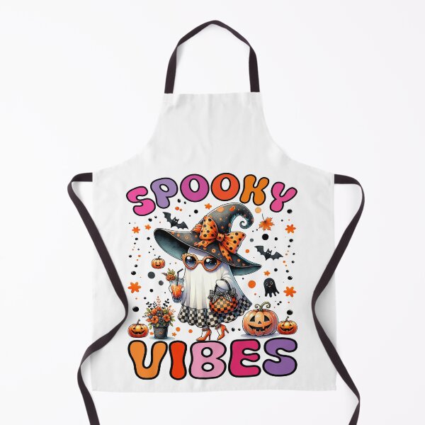 Item preview, Groovy Spooky Season Vibes Funny Halloween Ghost Spooky Vibes For Girls Kids Women designed and sold by DIT-Artis.