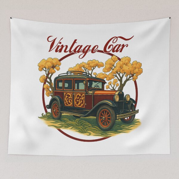 Item preview, Vintage Car.10 designed and sold by TATTOO-DESIGN.