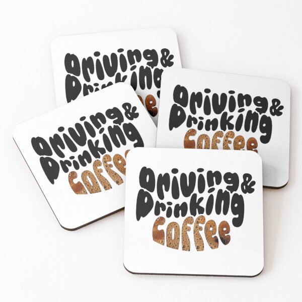 Item preview, Driving & Drinking Coffee designed and sold by Nokoribi876.