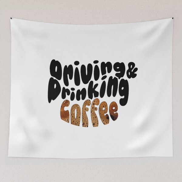 Item preview, Driving & Drinking Coffee designed and sold by Nokoribi876.
