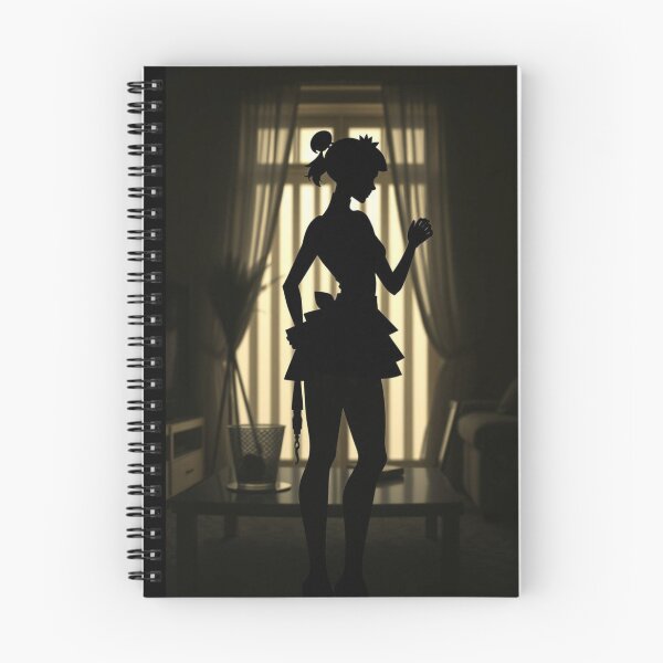 Item preview, A silhoutte of a French girl in Paris designed and sold by e-not-shop.