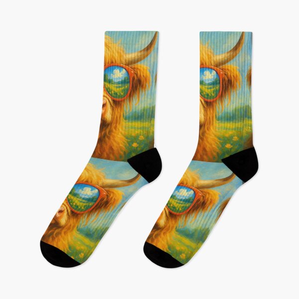 Item preview, Cool Cow in the Meadow designed and sold by Zenvo.