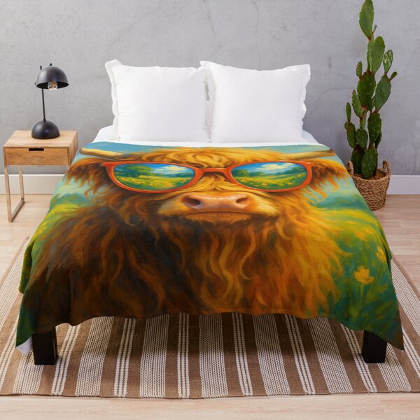Item preview, Cool Cow in the Meadow designed and sold by Zenvo.