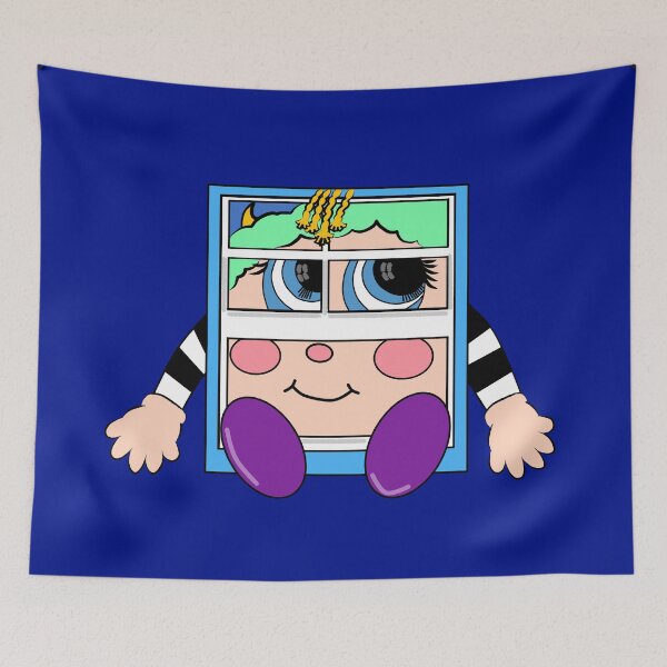 Item preview, Window Rattler Pillow designed and sold by GemimaRosaArt.