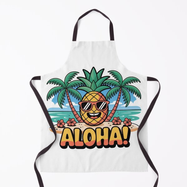 Item preview, Cartoon Pineapple Tropical Style designed and sold by ArtQueen777.
