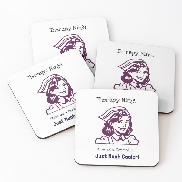 Item preview, Therapy Ninja – Same as a Normal OT, Just Much Cooler! designed and sold by InkwildStudio.