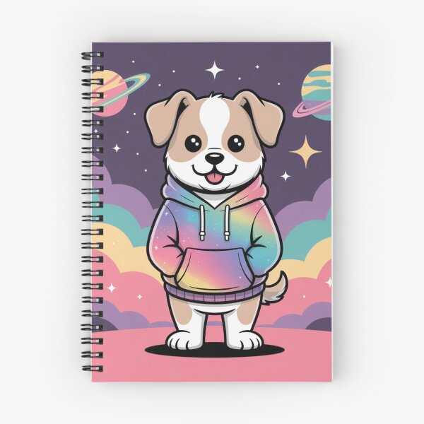 Item preview, Chill Dog Meme Illustration (Intergalactic Vibe) designed and sold by Silly Shapes Co..