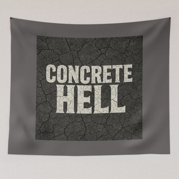 Item preview, Concrete Hell – Urban Decay Streetwear Design designed and sold by QuantumKey.