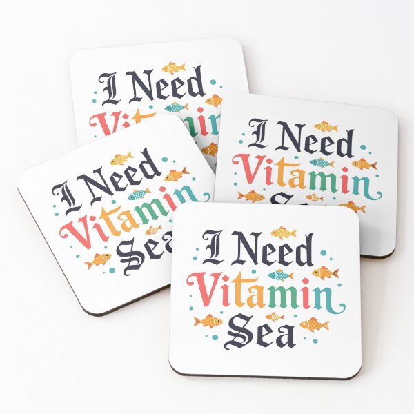 Item preview, I Need Vitamin Sea designed and sold by J-CCreations.